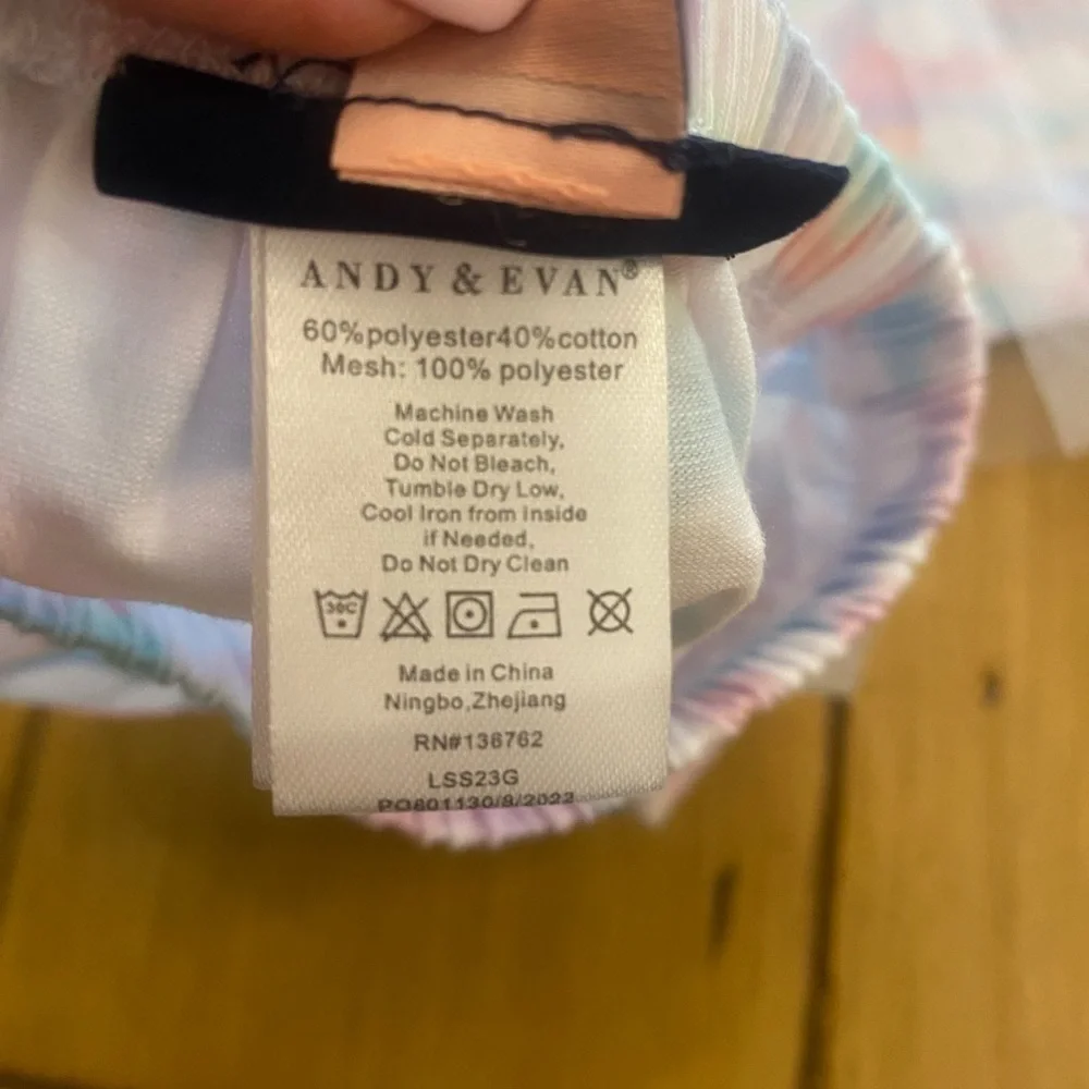 Infant Set Polka Pastel New 12-18 Months Pretty Andy & Evan